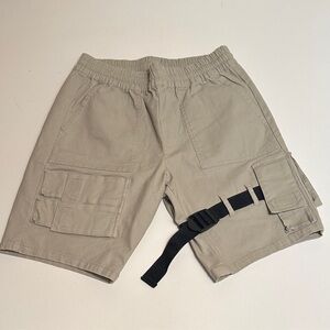 ASOS MENS UTILITY BELT FASHION SHORTS
